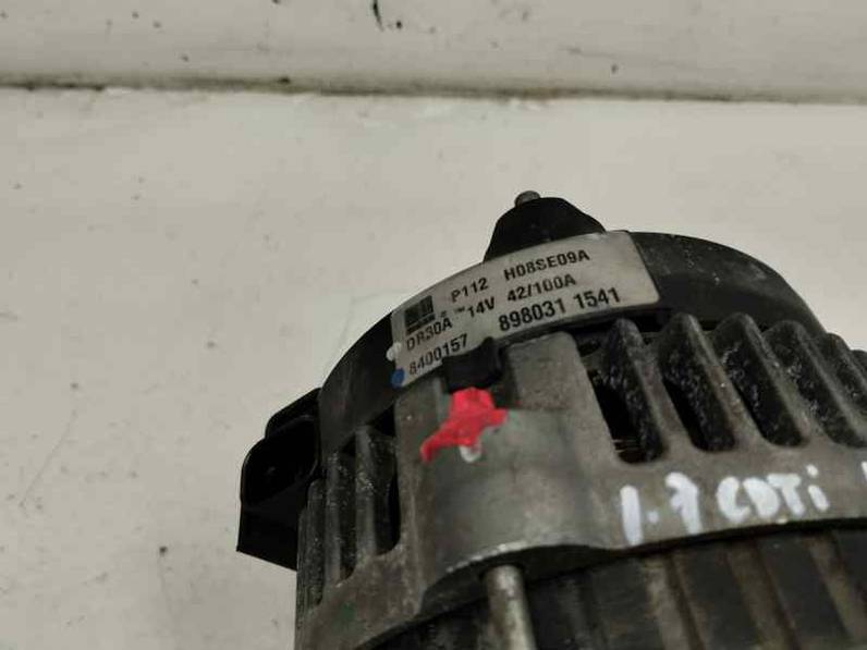 ALTERNADOR OPEL ASTRA H BER 2009 1.7 16V CDTI (110 CV)