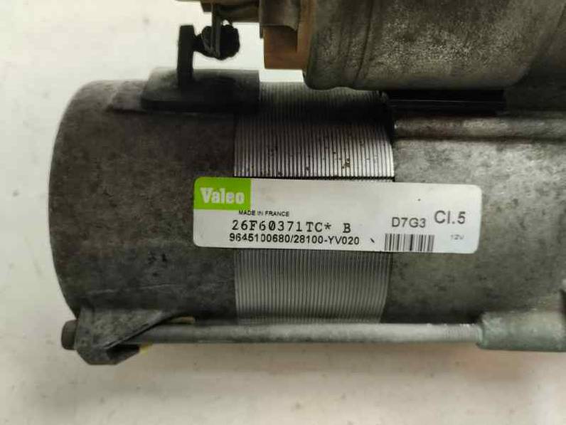 MOTOR ARRANQUE CITROEN C4 VTS 2006 1.6 HDI (109 CV)