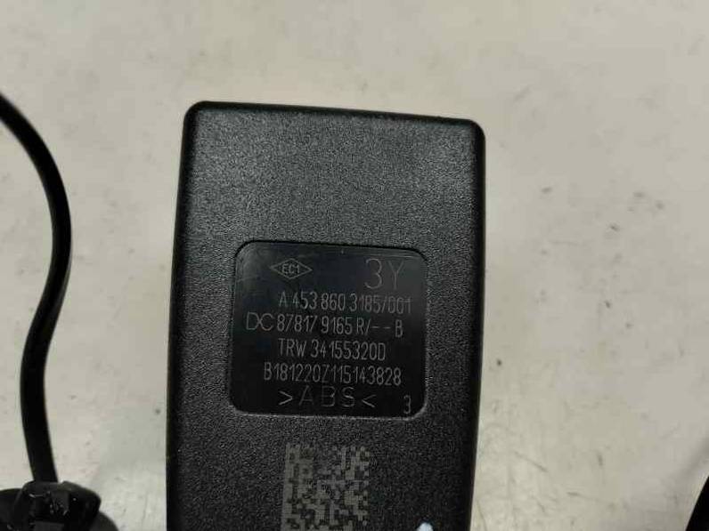 CINTURON SEGURIDAD DELANTERO DERECHO RENAULT TWINGO III 2021 1.0 GASOLINA (65 CV)