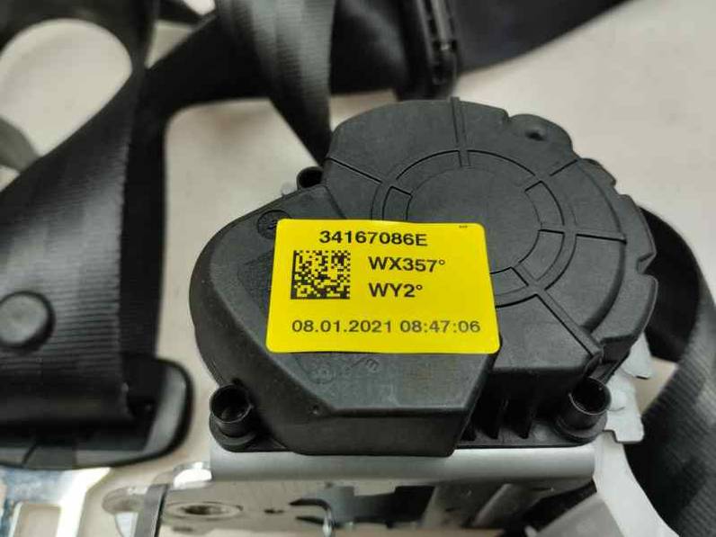 CINTURON SEGURIDAD TRASERO DERECHO RENAULT TWINGO III 2021 1.0 GASOLINA (65 CV)