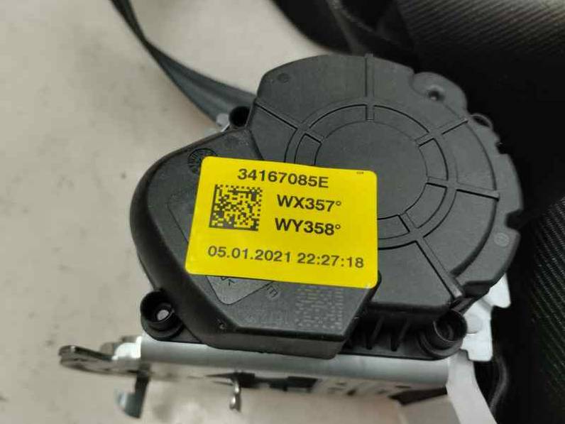 CINTURON SEGURIDAD TRASERO IZQUIERDO RENAULT TWINGO III 2021 1.0 GASOLINA (65 CV)