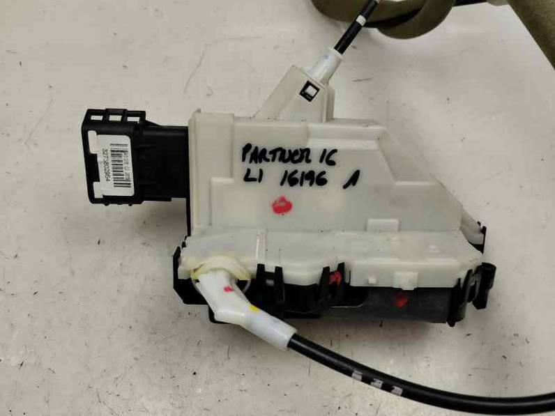 CERRADURA PUERTA LATERAL IZQUIERDA PEUGEOT PARTNER TEPEE 2016 1.6 HDI - 99 CV (99 CV)