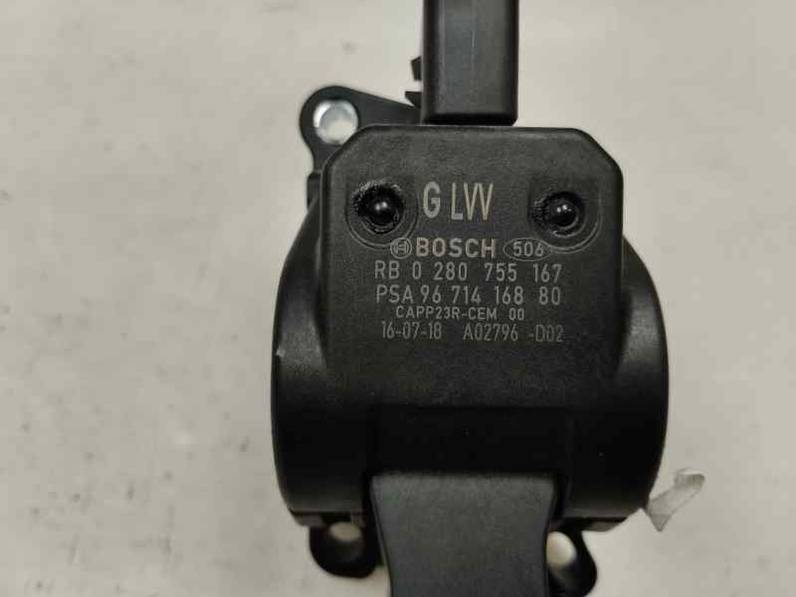 POTENCIOMETRO PEDAL PEUGEOT PARTNER TEPEE 2016 1.6 HDI - 99 CV (99 CV)