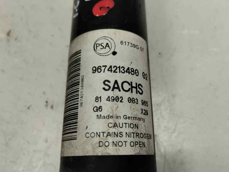 AMORTIGUADOR TRASERO DERECHO PEUGEOT PARTNER TEPEE 2016 1.6 HDI - 99 CV (99 CV)