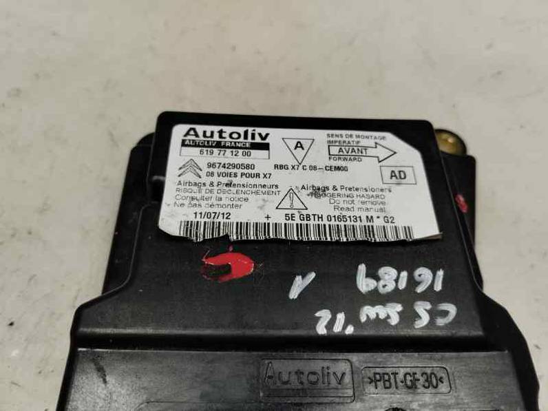 CENTRALITA AIRBAG CITROEN C5 STATION WAGON 2012 2.0 HDI MILL (140 CV)