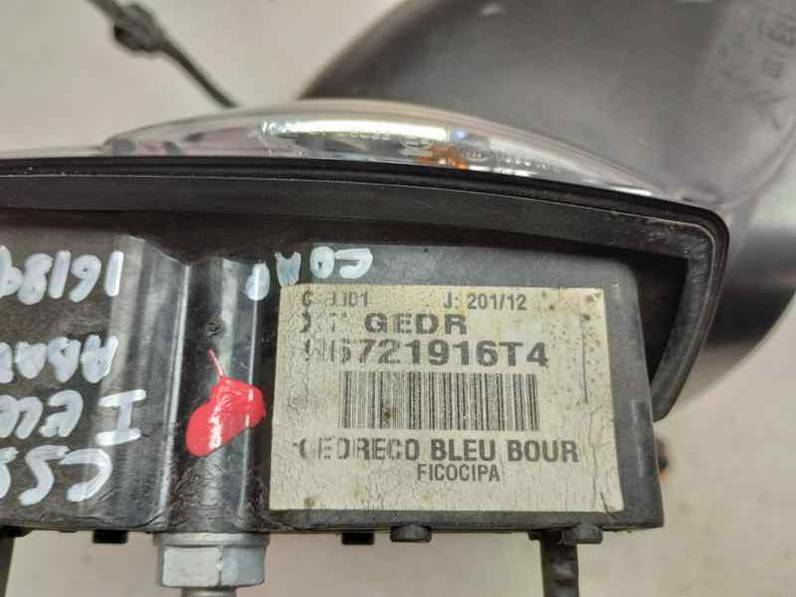 RETROVISOR IZQUIERDO CITROEN C5 STATION WAGON 2012 2.0 HDI MILL (140 CV)