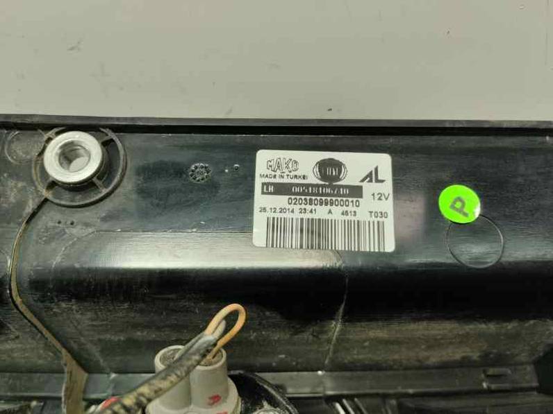 PILOTO TRASERO IZQUIERDO FIAT DOBLO II 2015 1.3 16V JTD (90 CV)