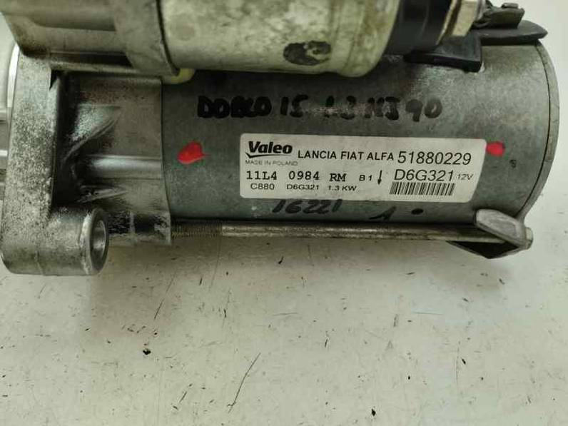 MOTOR ARRANQUE FIAT DOBLO II 2015 1.3 16V JTD (90 CV)