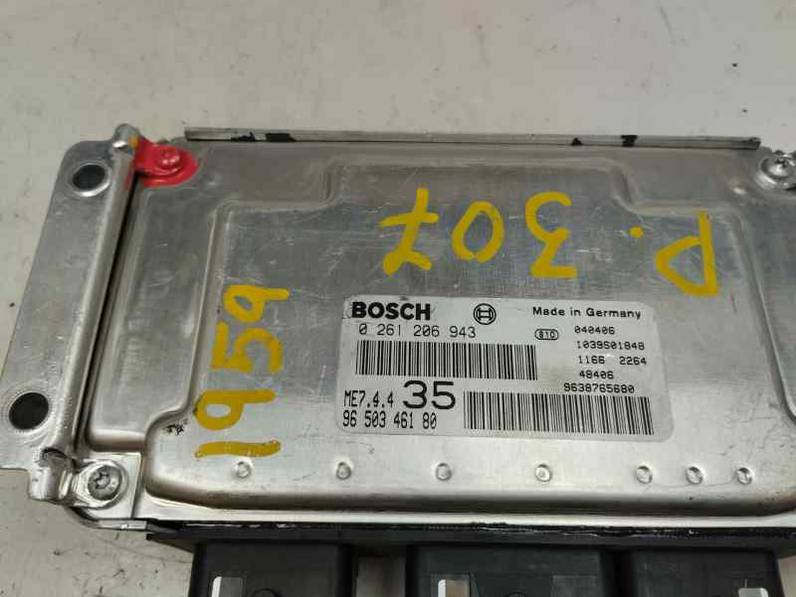 CENTRALITA MOTOR UCE PEUGEOT 307 2002 1.6 GASOLINA (109 CV)