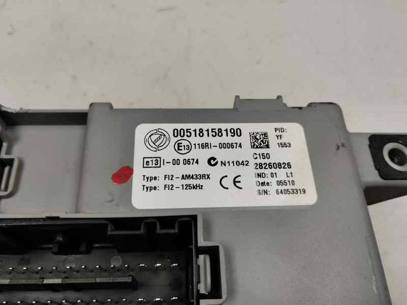 CAJA RELES FUSIBLES FIAT DOBLO 2011 1.3 16V JTD (90 CV)