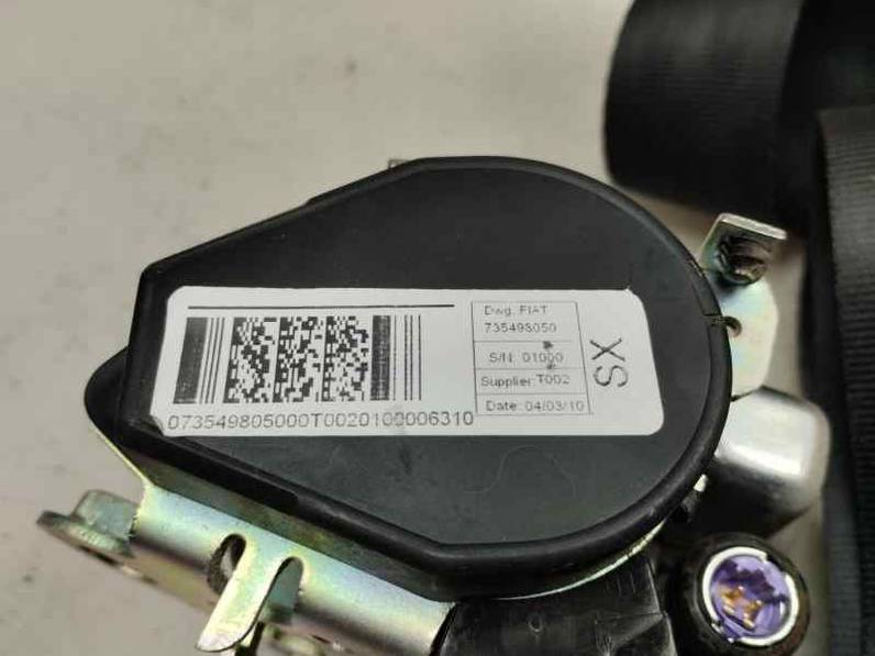 CINTURON SEGURIDAD DELANTERO IZQUIERDO FIAT DOBLO 2011 1.3 16V JTD (90 CV)