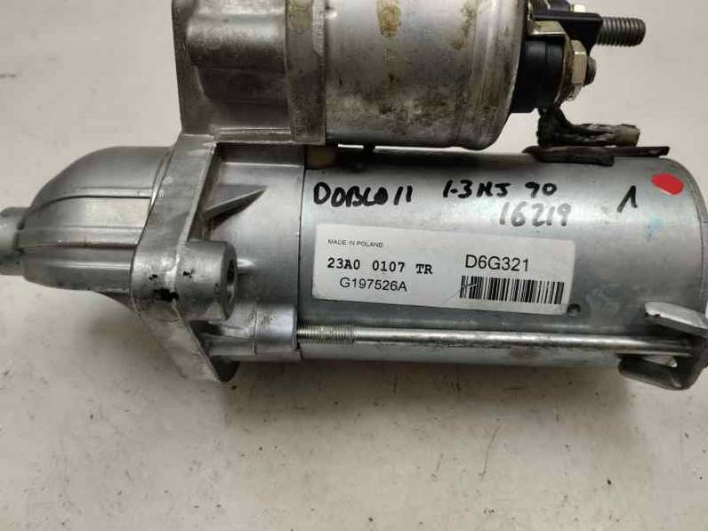MOTOR ARRANQUE FIAT DOBLO 2011 1.3 16V JTD (90 CV)