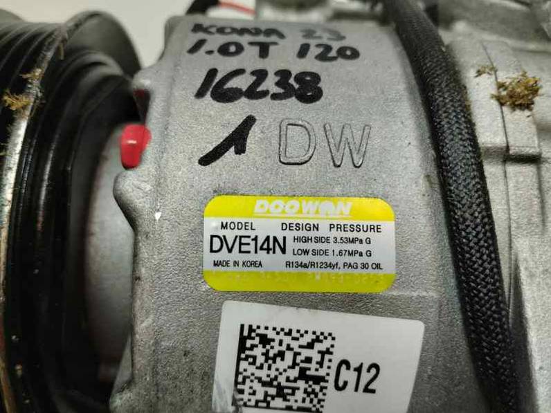COMPRESOR AIRE ACONDICIONADO HYUNDAI KONA 2023 1.0 GASOLINA (120 CV)