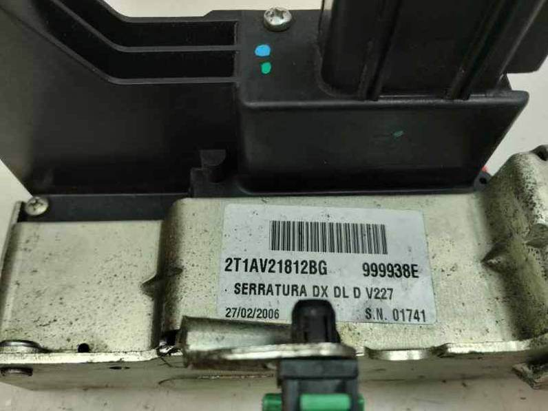 CERRADURA PUERTA DELANTERA DERECHA FORD TRANSIT CONNECT 2006 1.8 TDCI (90 CV)