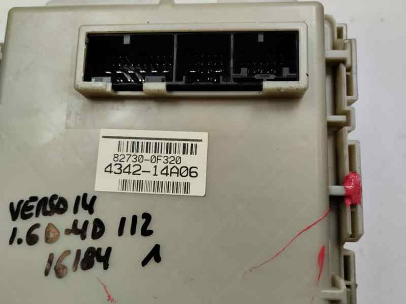 CAJA RELES FUSIBLES TOYOTA VERSO 2014 1.6 D-4D - 82 KW (112 CV)