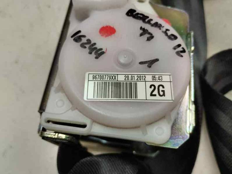 CINTURON SEGURIDAD TRASERO IZQUIERDO CITROEN BERLINGO CUADRO 2012 1.6 HDI (92 CV)