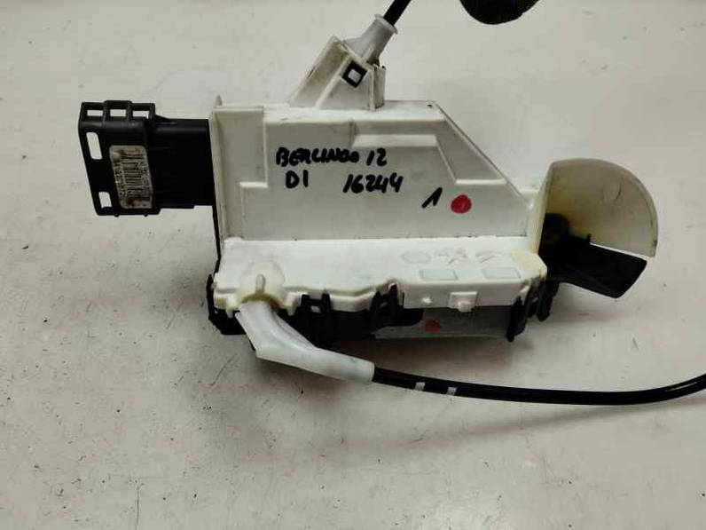 CERRADURA PUERTA DELANTERA IZQUIERDA CITROEN BERLINGO CUADRO 2012 1.6 HDI (92 CV)