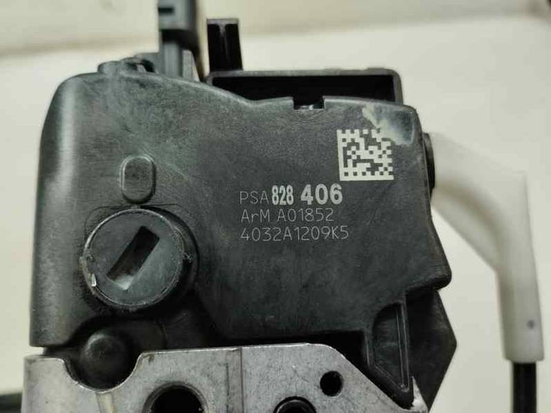 CERRADURA PUERTA DELANTERA IZQUIERDA CITROEN BERLINGO CUADRO 2012 1.6 HDI (92 CV)