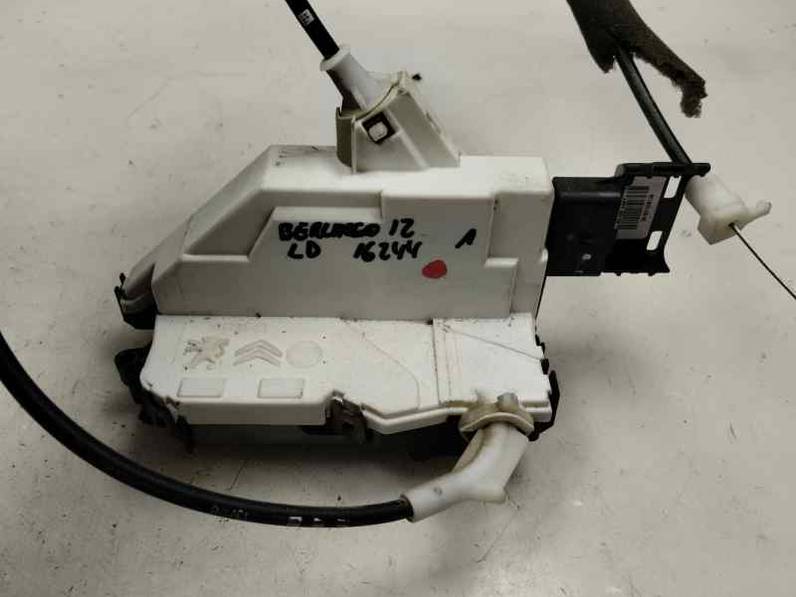 CERRADURA PUERTA LATERAL DERECHA CITROEN BERLINGO CUADRO 2012 1.6 HDI (92 CV)