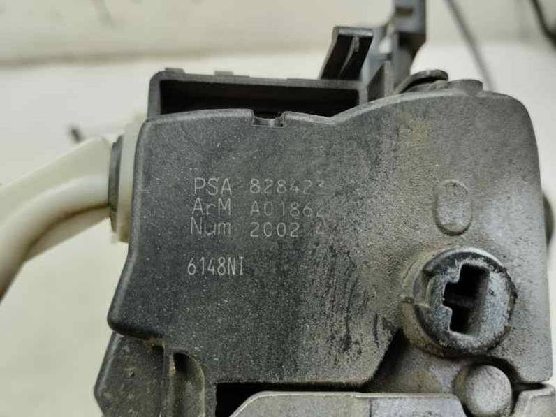 CERRADURA PUERTA LATERAL DERECHA CITROEN BERLINGO CUADRO 2012 1.6 HDI (92 CV)