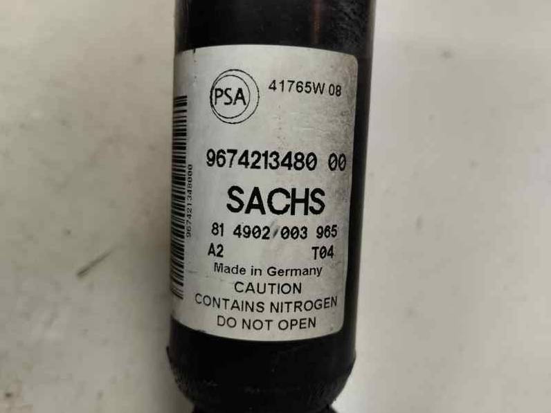 AMORTIGUADOR TRASERO DERECHO CITROEN BERLINGO CUADRO 2012 1.6 HDI (92 CV)