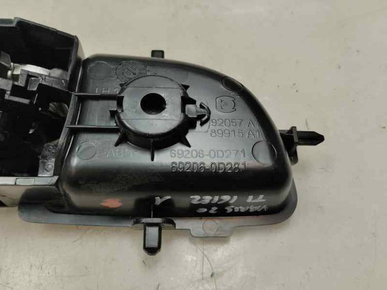 MANETA INTERIOR TRASERA IZQUIERDA TOYOTA YARIS 2020 1.0 LTR. - 53 KW (72 CV)