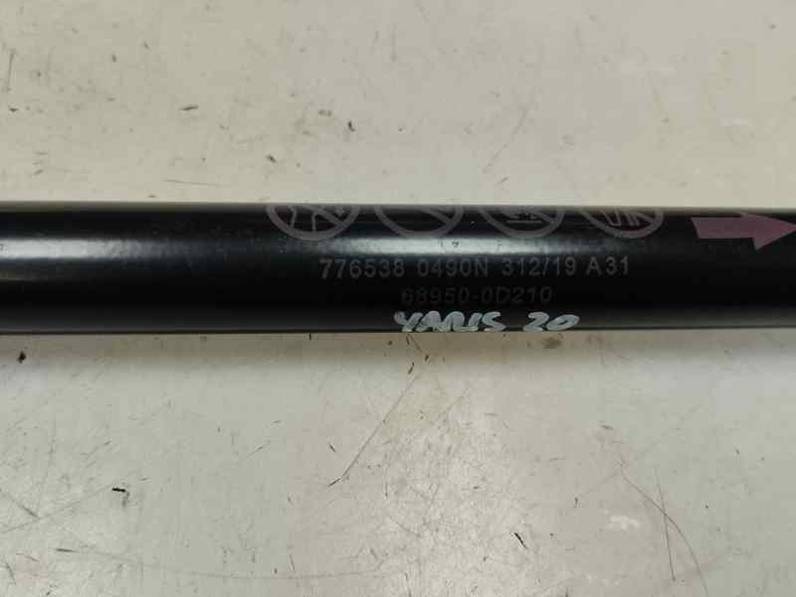 AMORTIGUADOR MALETERO PORTON TOYOTA YARIS 2020 1.0 LTR. - 53 KW (72 CV)