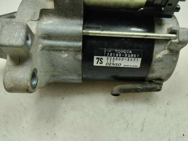 MOTOR ARRANQUE TOYOTA YARIS 2020 1.0 LTR. - 53 KW (72 CV)