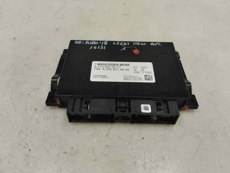 MODULO ELECTRONICO MERCEDES CLASE A 2018 1.5 CDI (116 CV)