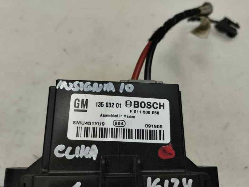 RESISTENCIA CALEFACCION OPEL INSIGNIA BERLINA 2010 2.0 CDTI (131 CV)