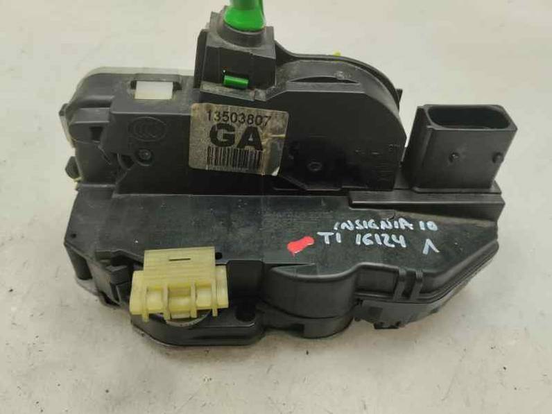 CERRADURA PUERTA TRASERA IZQUIERDA OPEL INSIGNIA BERLINA 2010 2.0 CDTI (131 CV)