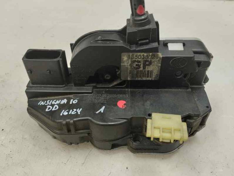 CERRADURA PUERTA DELANTERA DERECHA OPEL INSIGNIA BERLINA 2010 2.0 CDTI (131 CV)
