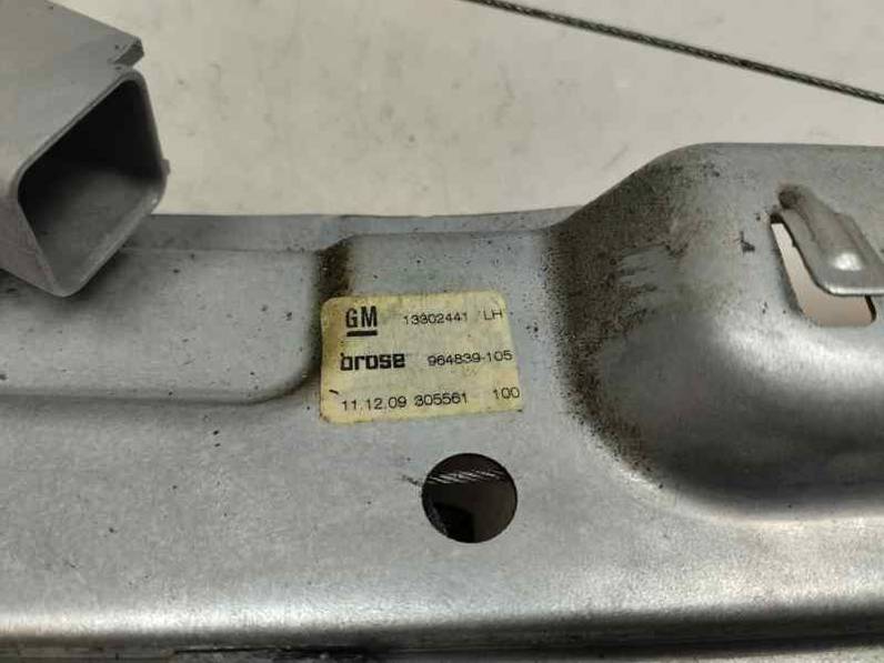 ELEVALUNAS TRASERO IZQUIERDO OPEL INSIGNIA BERLINA 2010 2.0 CDTI (131 CV)