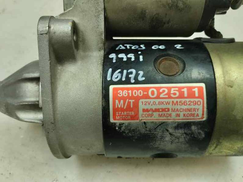 MOTOR ARRANQUE HYUNDAI ATOS 2000 999 (54 CV)