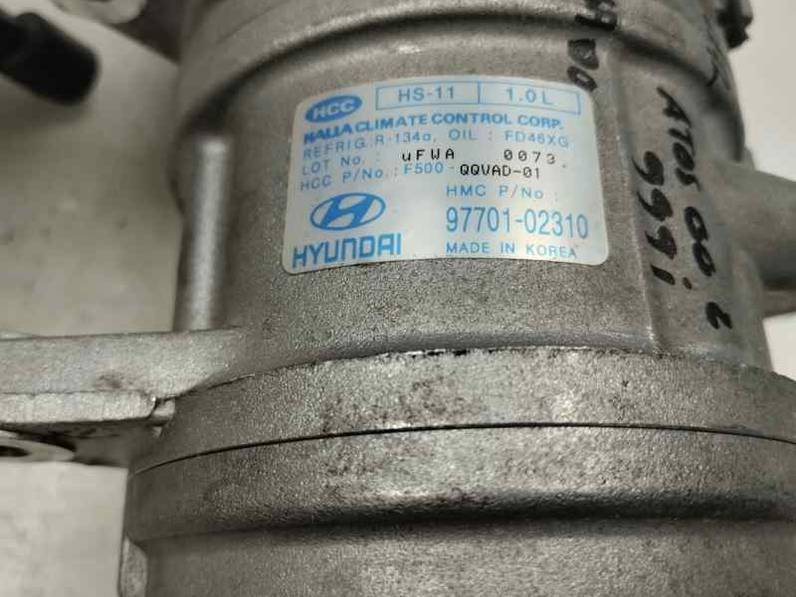 COMPRESOR AIRE ACONDICIONADO HYUNDAI ATOS 2000 999 (54 CV)
