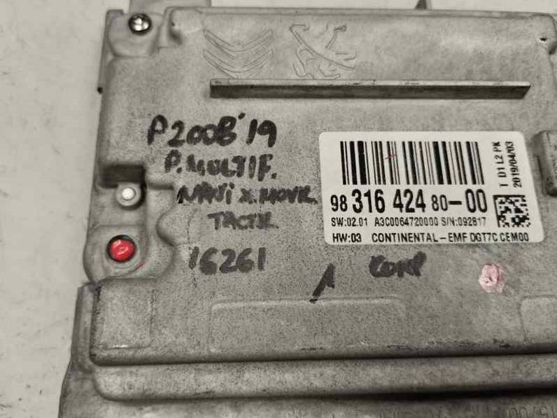 PANTALLA MULTIFUNCION PEUGEOT 2008 2019 1.2 VTI