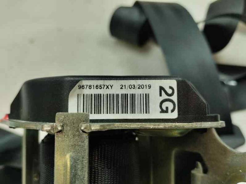 CINTURON SEGURIDAD TRASERO IZQUIERDO PEUGEOT 2008 2019 1.2 VTI