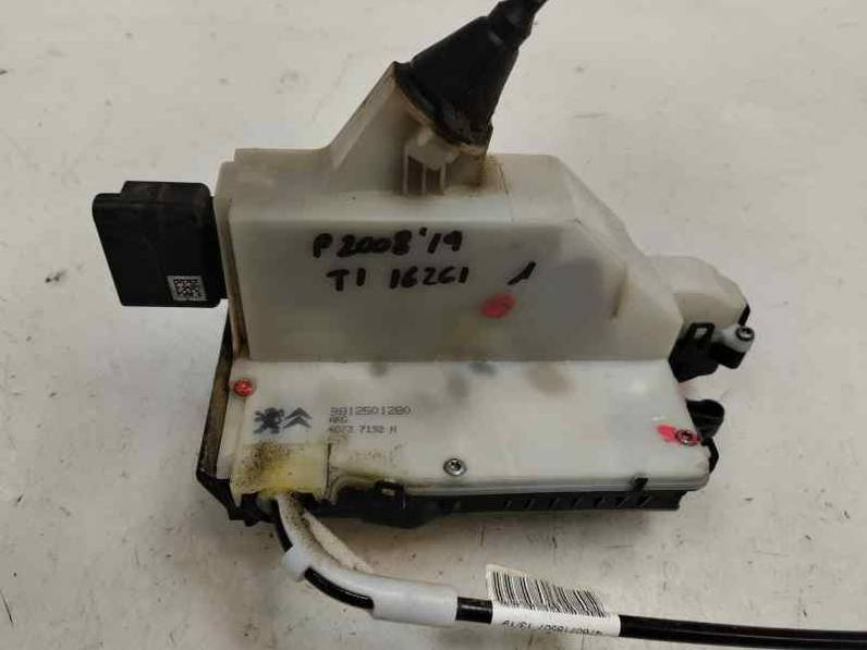 CERRADURA PUERTA TRASERA IZQUIERDA PEUGEOT 2008 2019 1.2 VTI