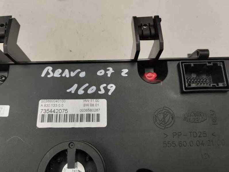 MANDO CLIMATIZADOR FIAT BRAVO 2007 1.9 8V JTD (120 CV)