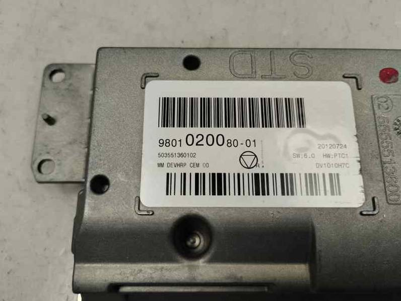 PANTALLA MULTIFUNCION CITROEN C5 STATION WAGON 2012 2.0 HDI MILL (140 CV)