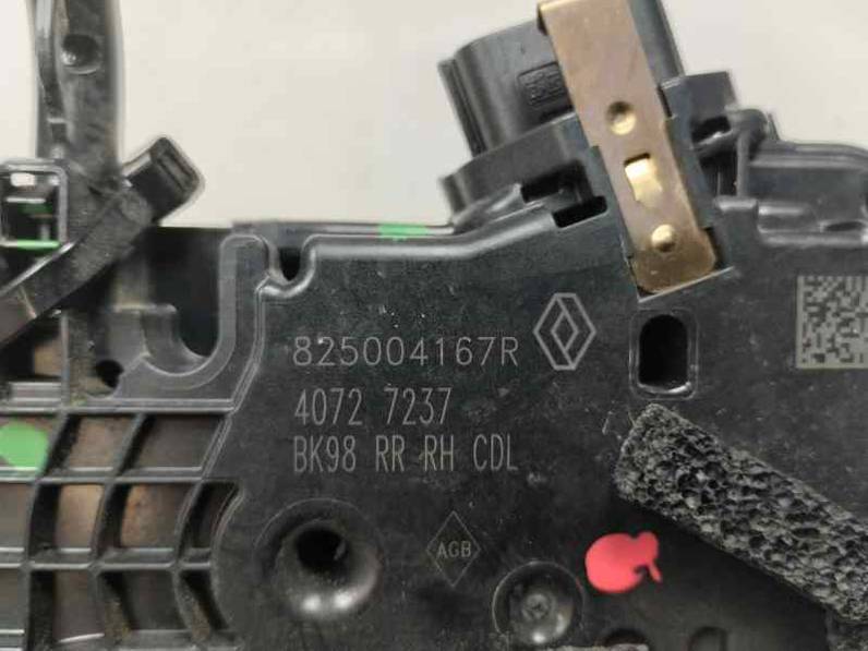 CERRADURA PUERTA TRASERA DERECHA RENAULT CLIO IV 2018 0.9 TCE (90 CV)