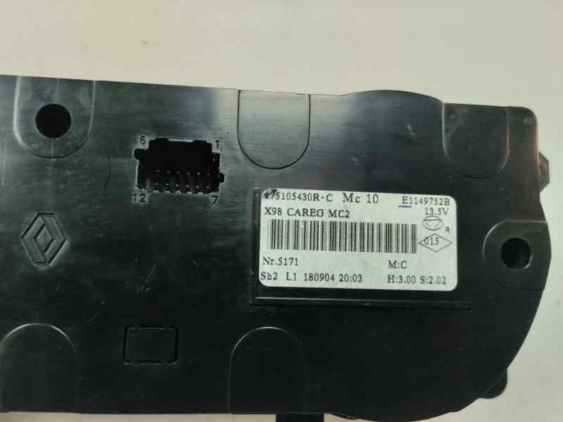 MANDO CLIMATIZADOR RENAULT CLIO IV 2018 0.9 TCE (90 CV)