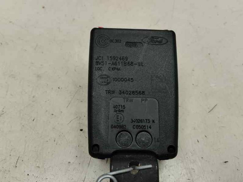 CINTURON SEGURIDAD TRASERO IZQUIERDO FORD FIESTA 2014 1.25 16V (82 CV)