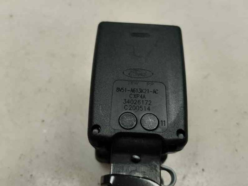 CINTURON SEGURIDAD TRASERO DERECHO FORD FIESTA 2014 1.25 16V (82 CV)