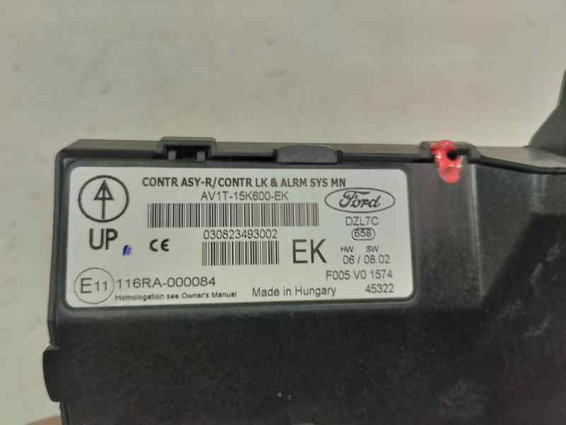 MODULO ELECTRONICO FORD FIESTA 2014 1.25 16V (82 CV)