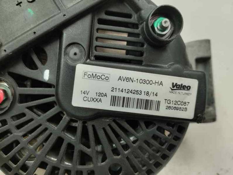 ALTERNADOR FORD FIESTA 2014 1.25 16V (82 CV)