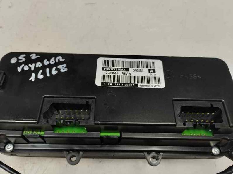 MANDO CLIMATIZADOR CHRYSLER VOYAGER 2005 2499 CRD (143 CV)