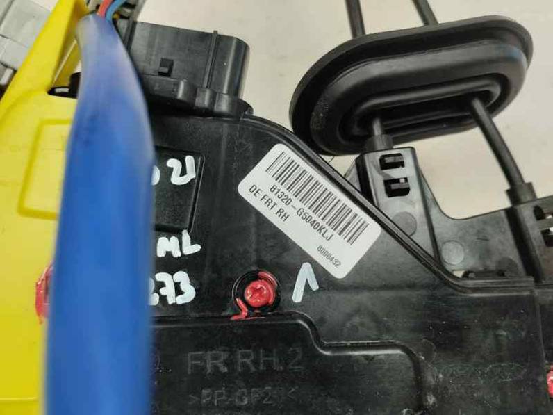 CERRADURA PUERTA DELANTERA DERECHA KIA NIRO 2021 1.6 HYBRID GASOLINA