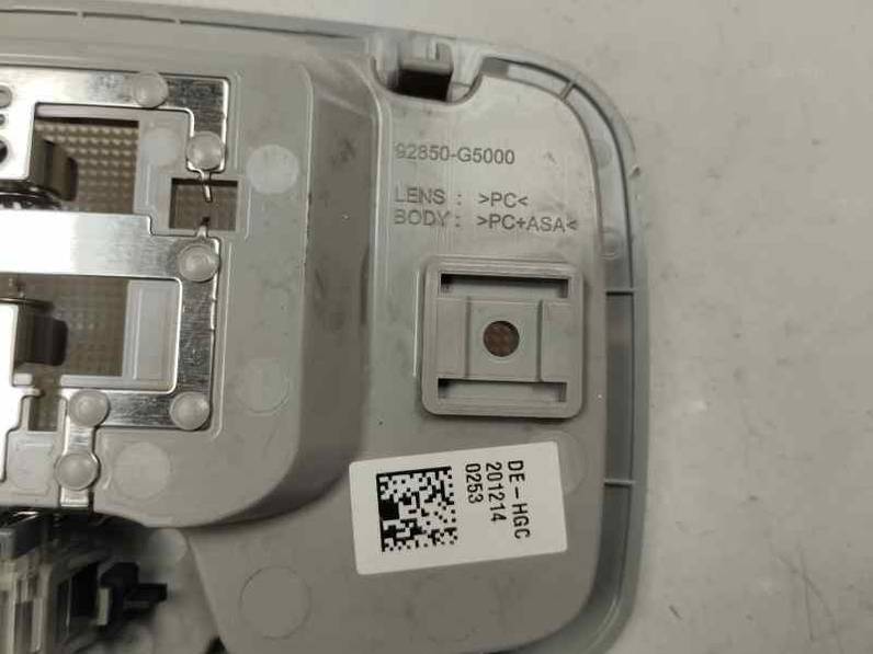 LUZ INTERIOR KIA NIRO 2021 1.6 HYBRID GASOLINA