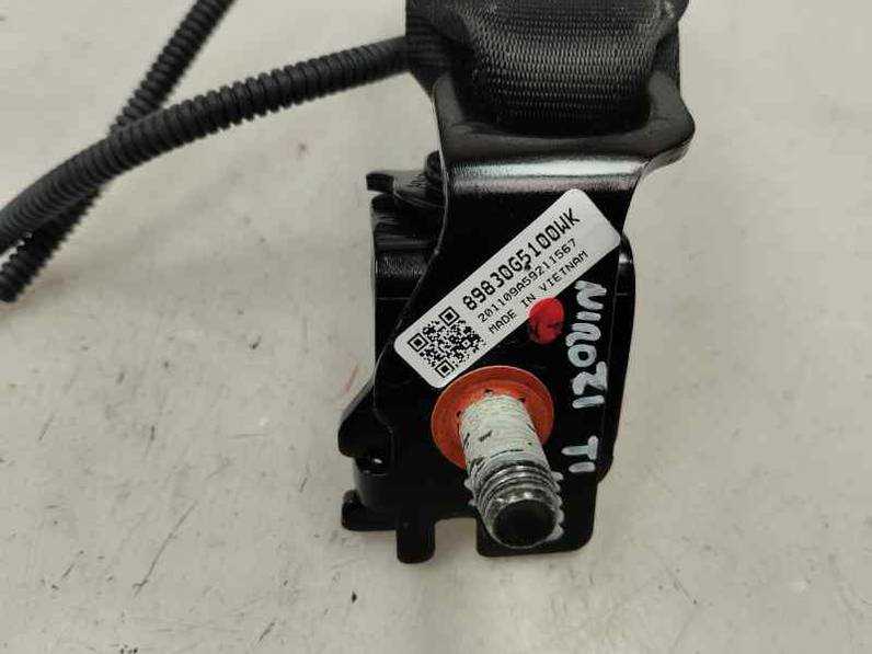 CINTURON SEGURIDAD TRASERO IZQUIERDO KIA NIRO 2021 1.6 HYBRID GASOLINA